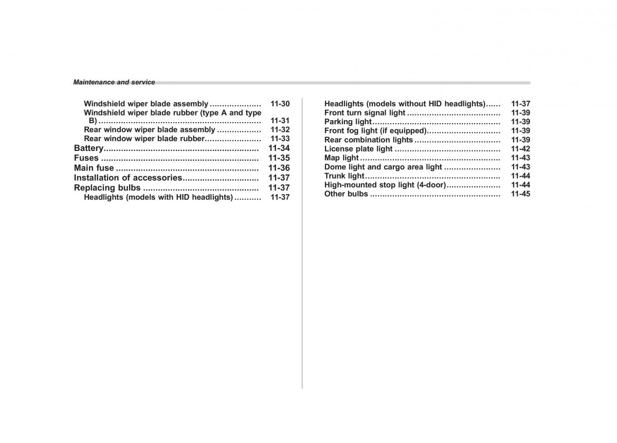 Subaru Impreza IV 4 owners manual / page 355