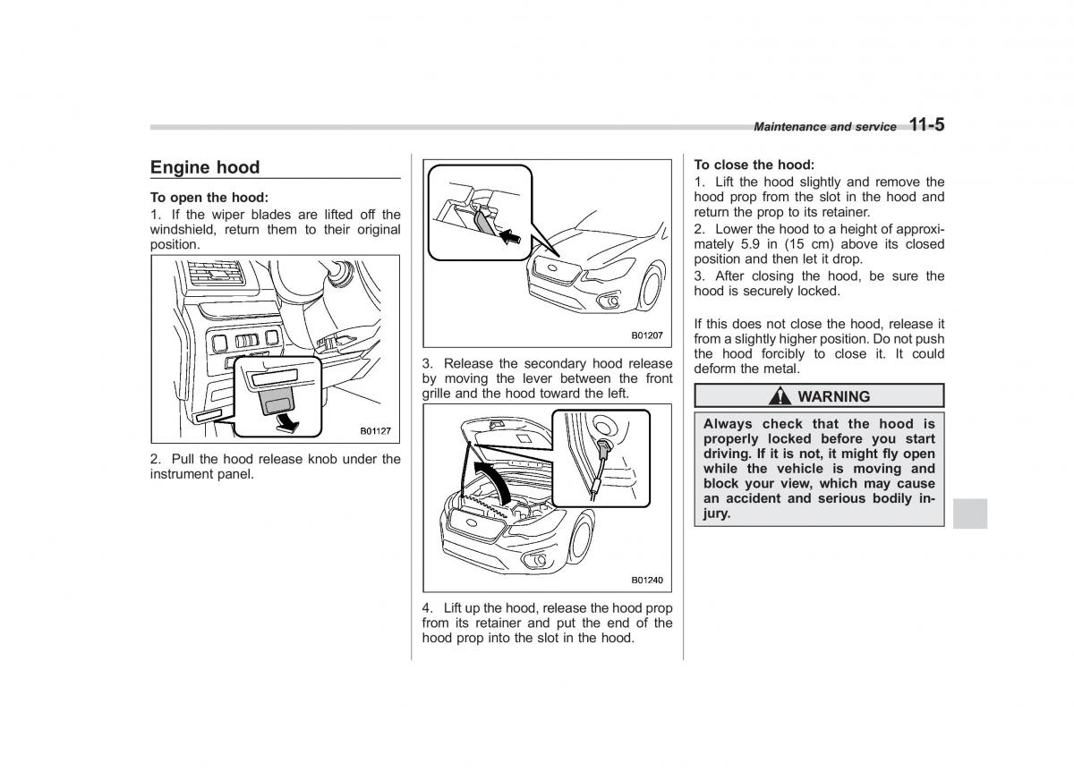 Subaru Impreza IV 4 owners manual / page 358