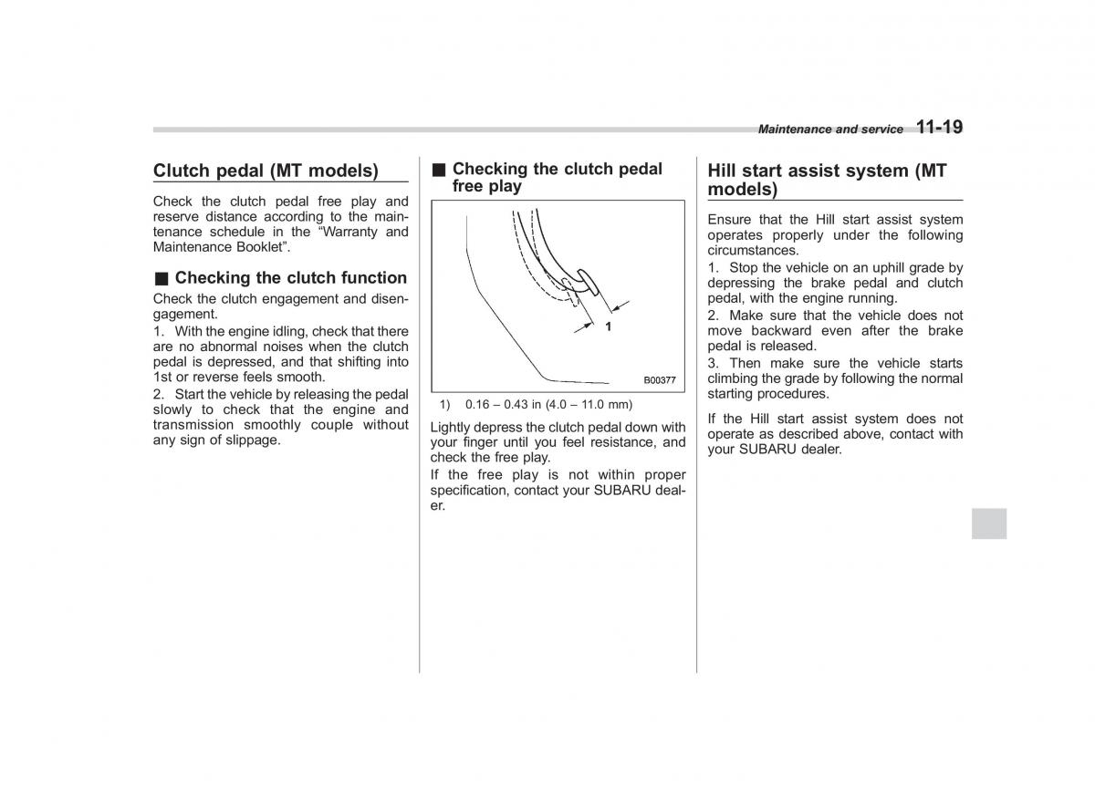 Subaru Impreza IV 4 owners manual / page 372