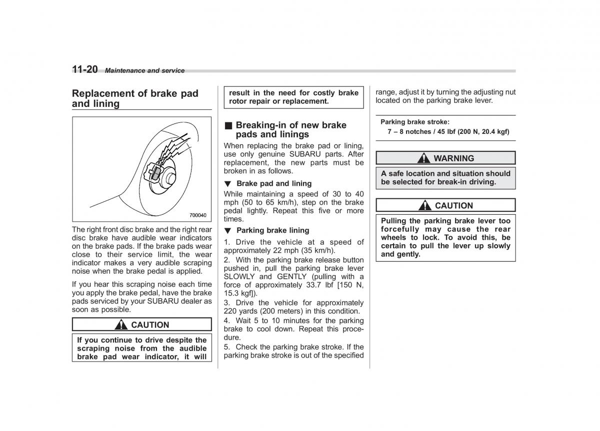 Subaru Impreza IV 4 owners manual / page 373