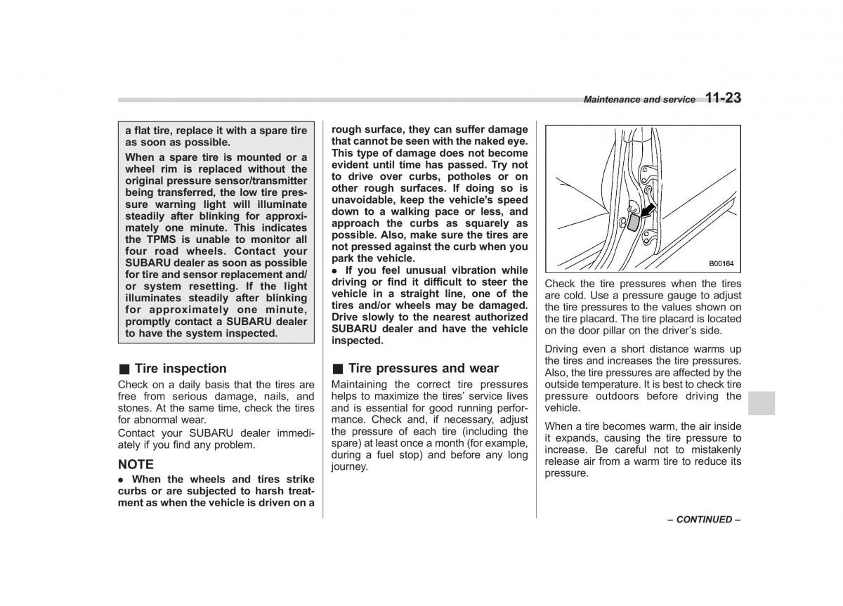 Subaru Impreza IV 4 owners manual / page 376