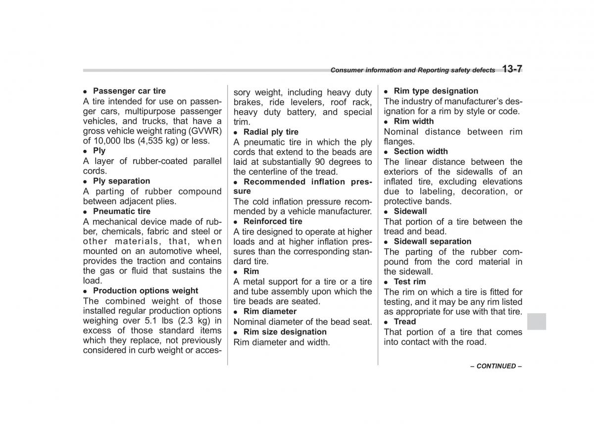 Subaru Impreza IV 4 owners manual / page 422