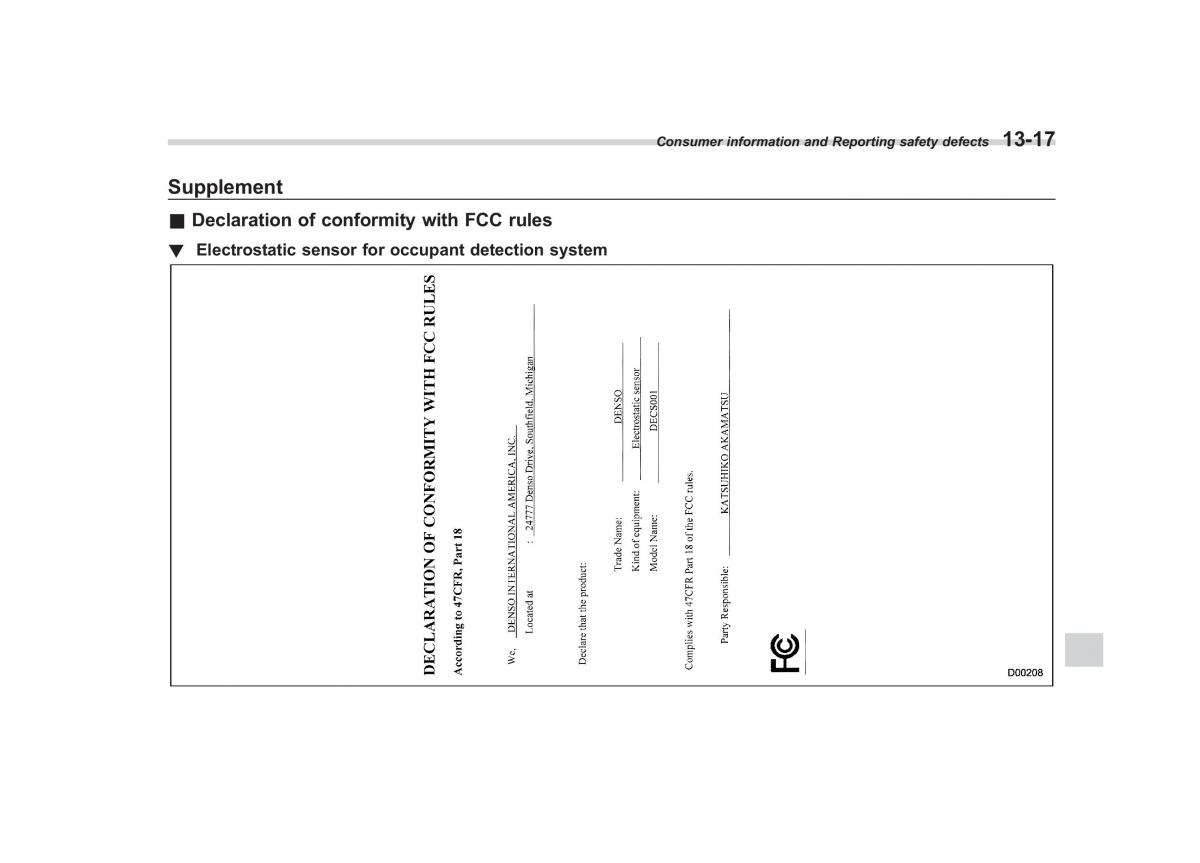 Subaru Impreza IV 4 owners manual / page 432