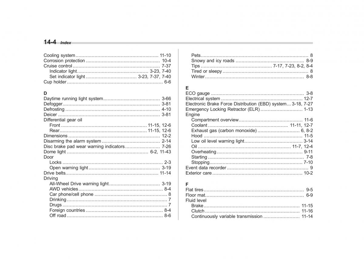 Subaru Impreza IV 4 owners manual / page 437