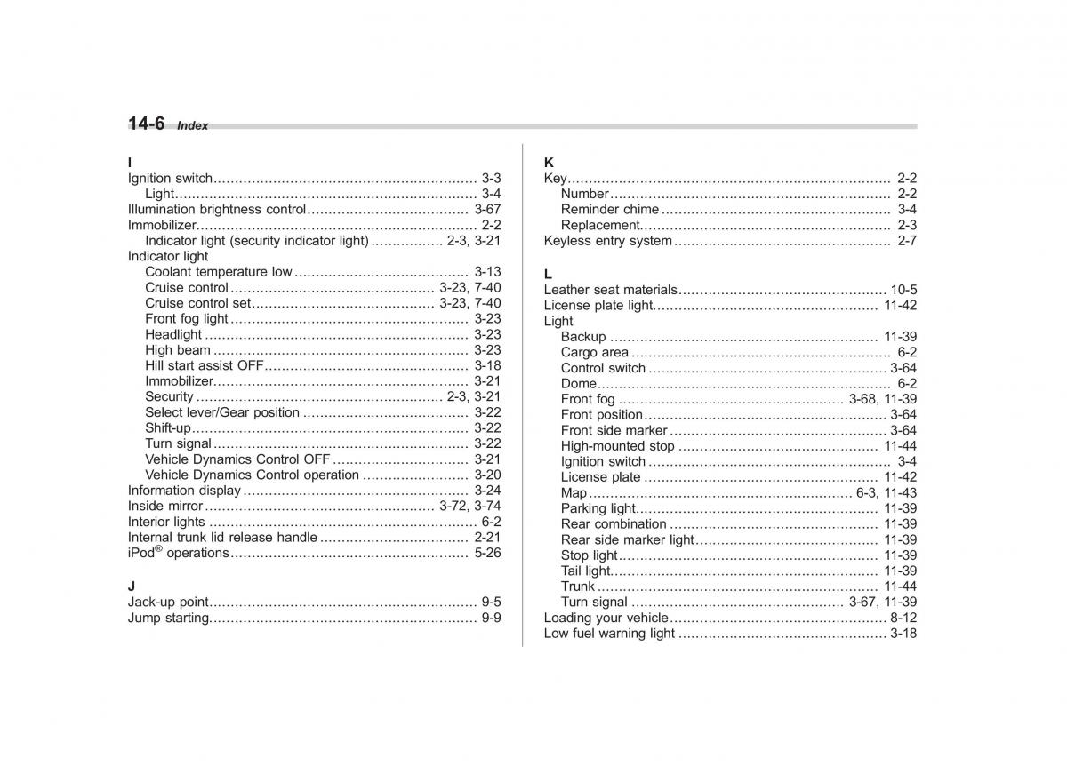 Subaru Impreza IV 4 owners manual / page 439