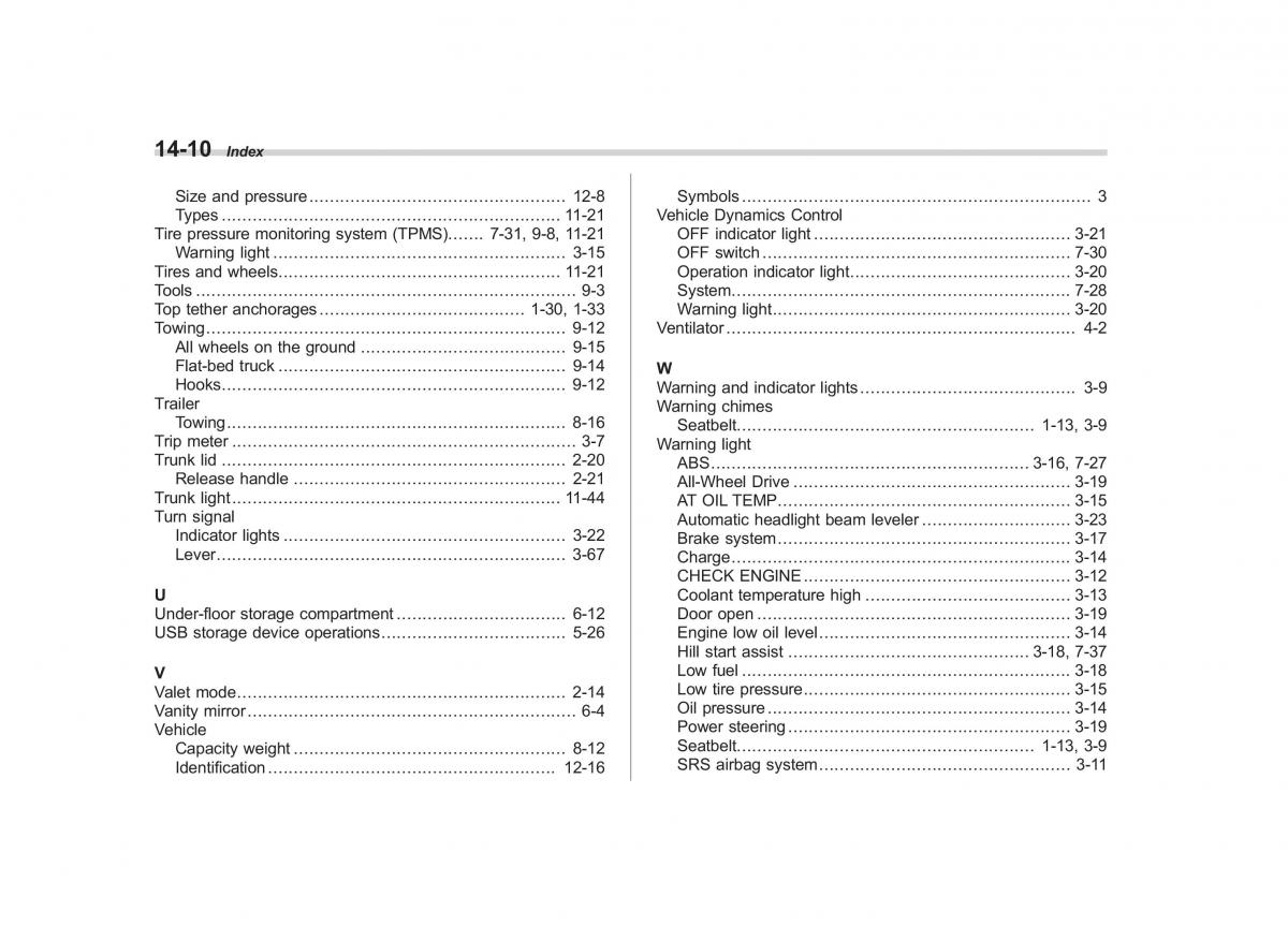 Subaru Impreza IV 4 owners manual / page 443