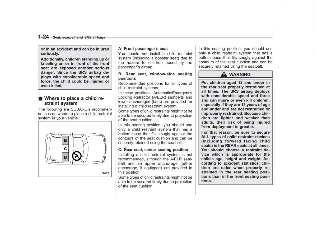 Subaru Impreza IV 4 owners manual / page 51