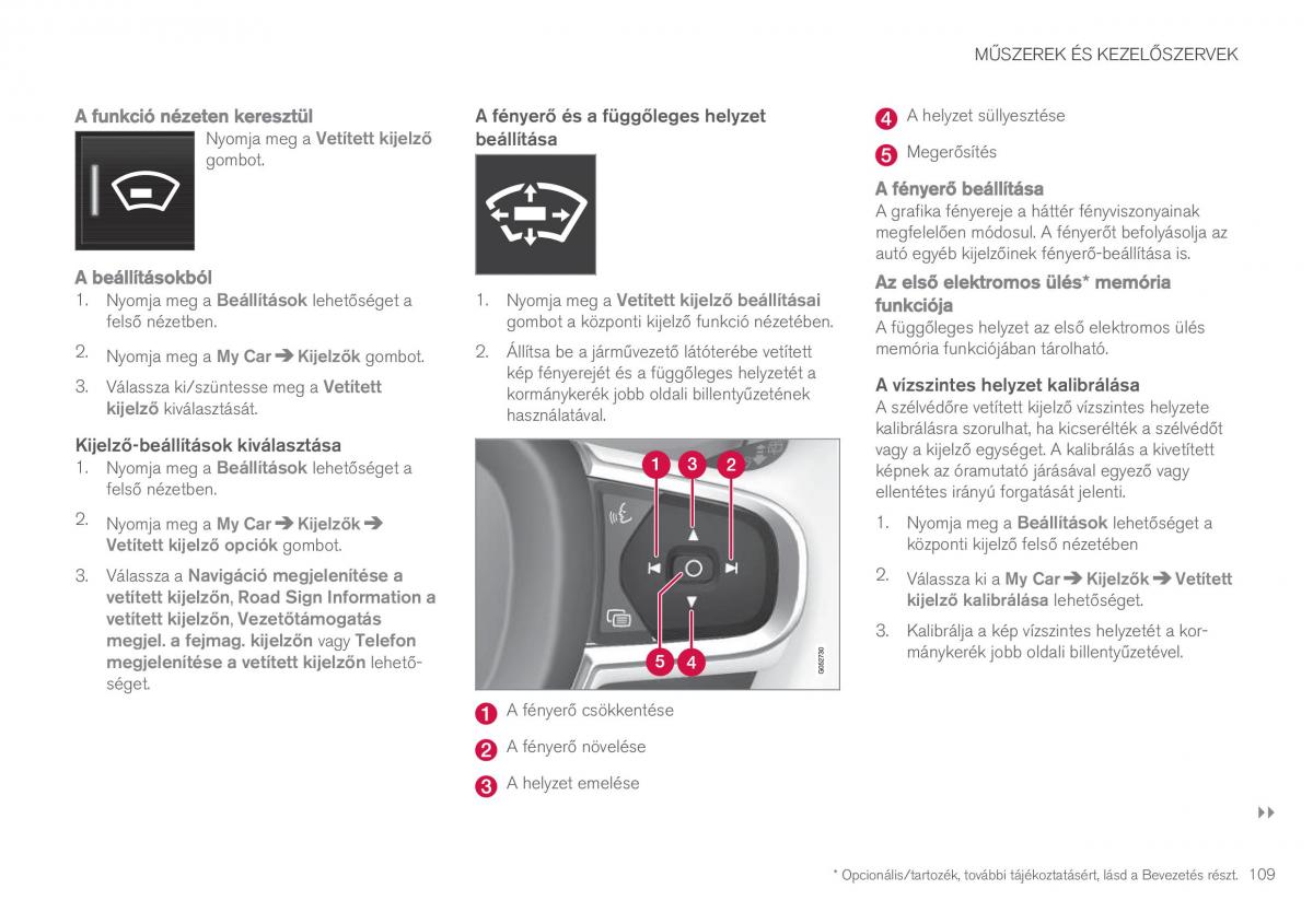 Volvo XC90 II 2 Kezelesi utmutato / page 111