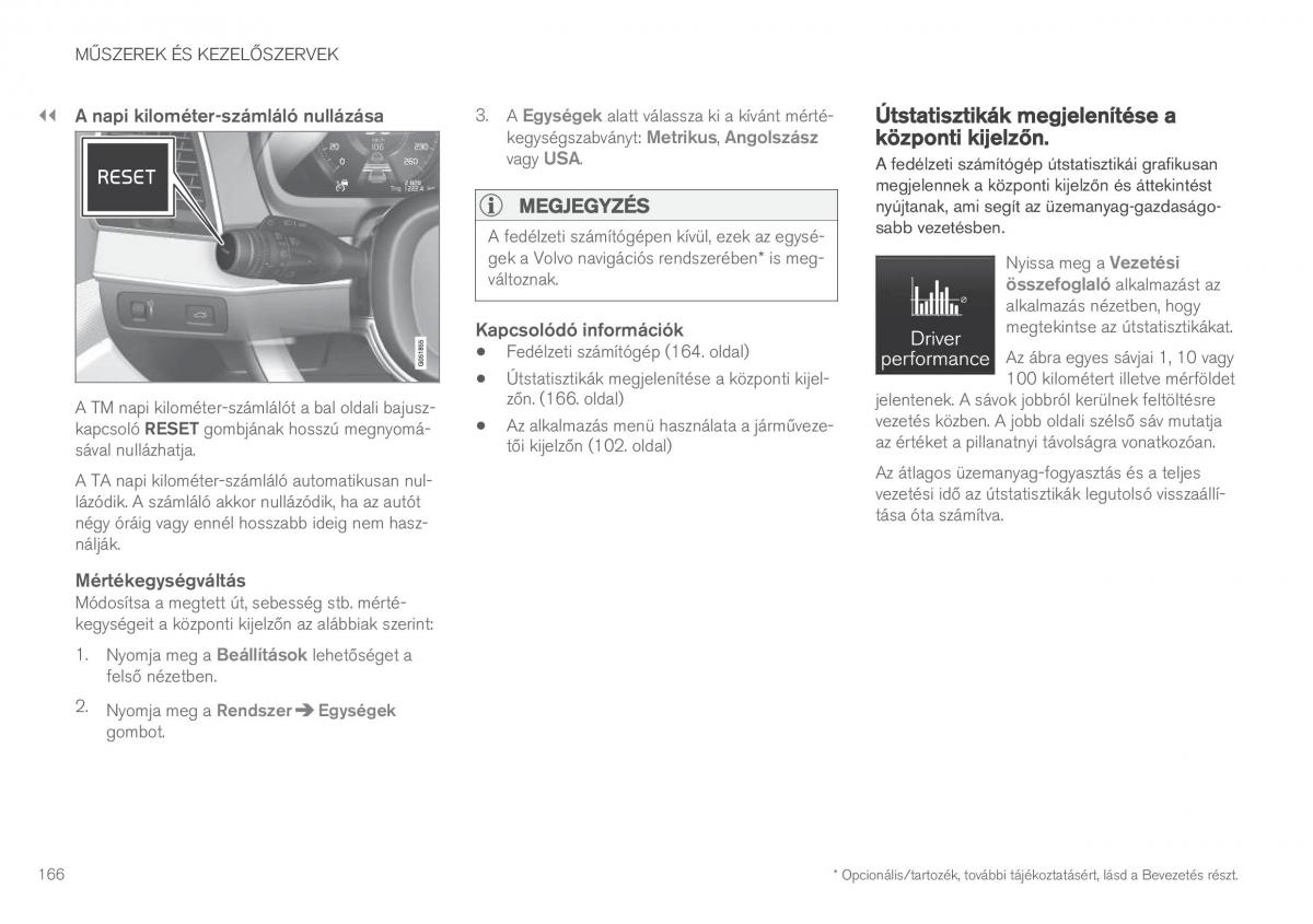 Volvo XC90 II 2 Kezelesi utmutato / page 168