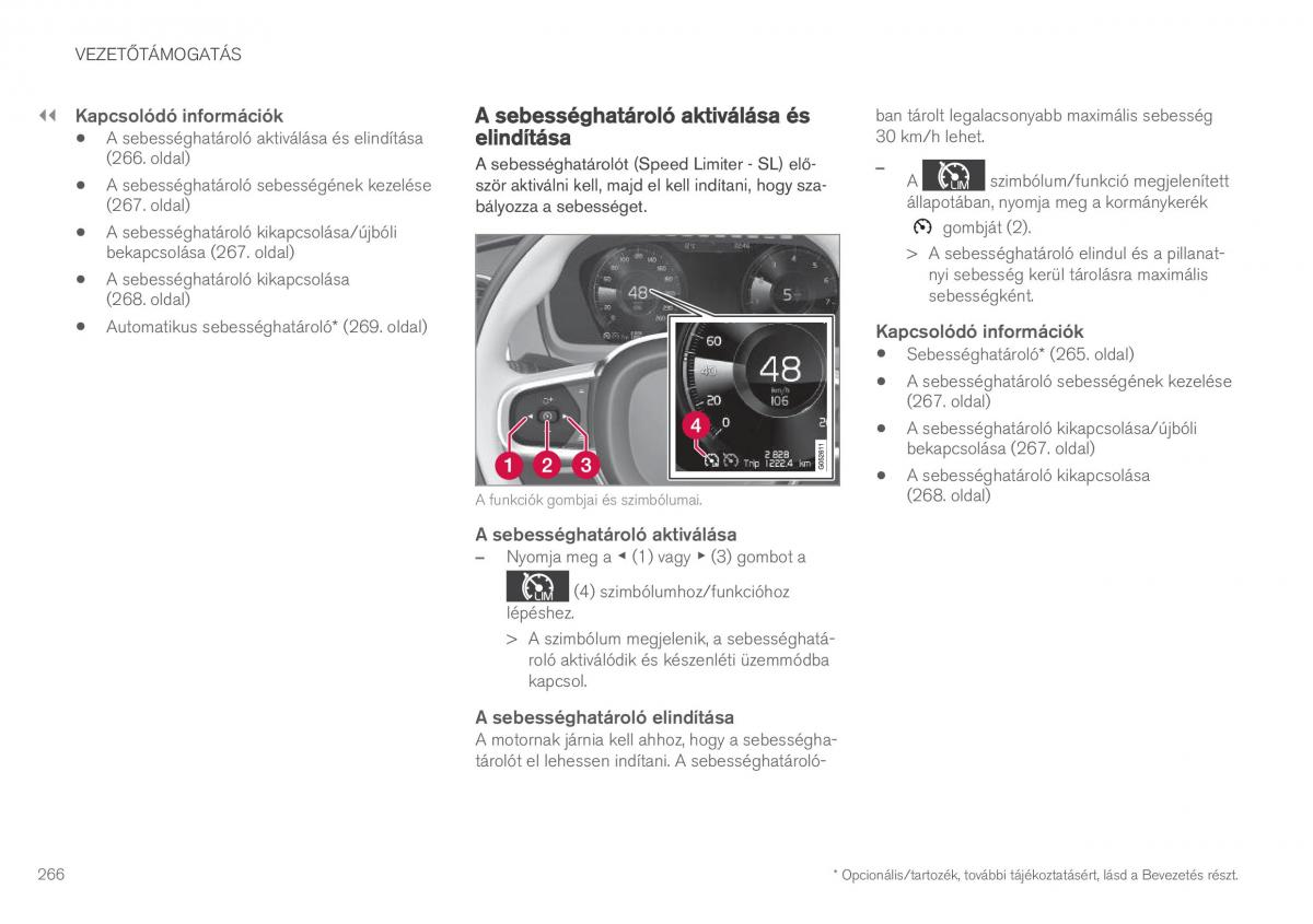 Volvo XC90 II 2 Kezelesi utmutato / page 268