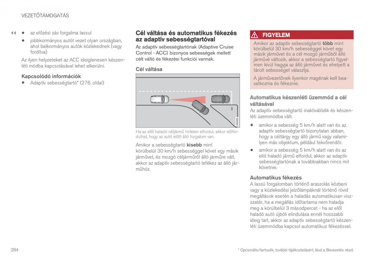 Volvo XC90 II 2 Kezelesi utmutato / page 286