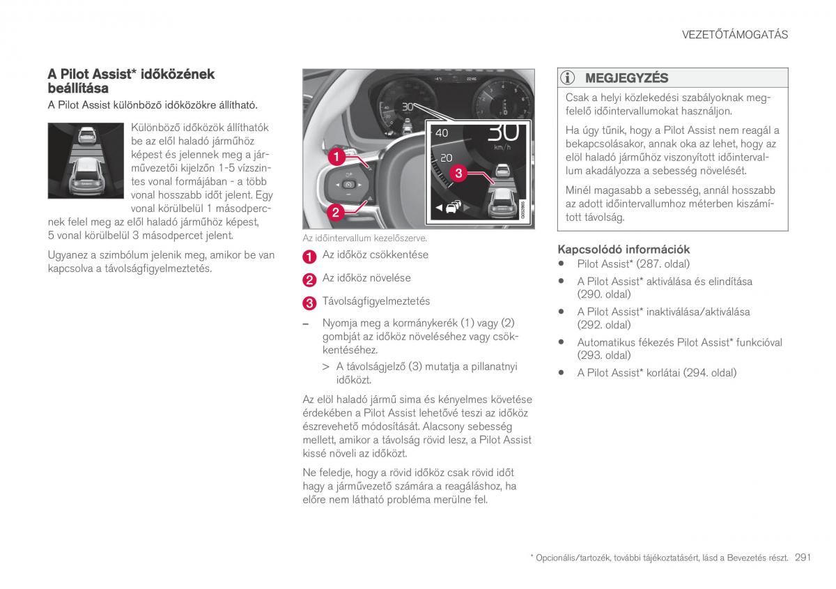 Volvo XC90 II 2 Kezelesi utmutato / page 293