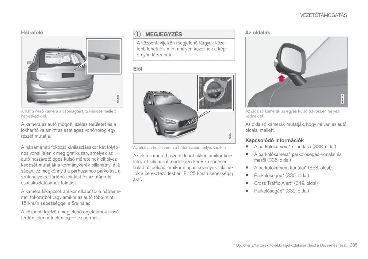 Volvo XC90 II 2 Kezelesi utmutato / page 337