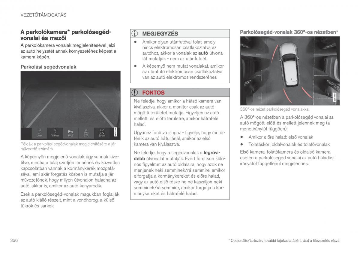 Volvo XC90 II 2 Kezelesi utmutato / page 338