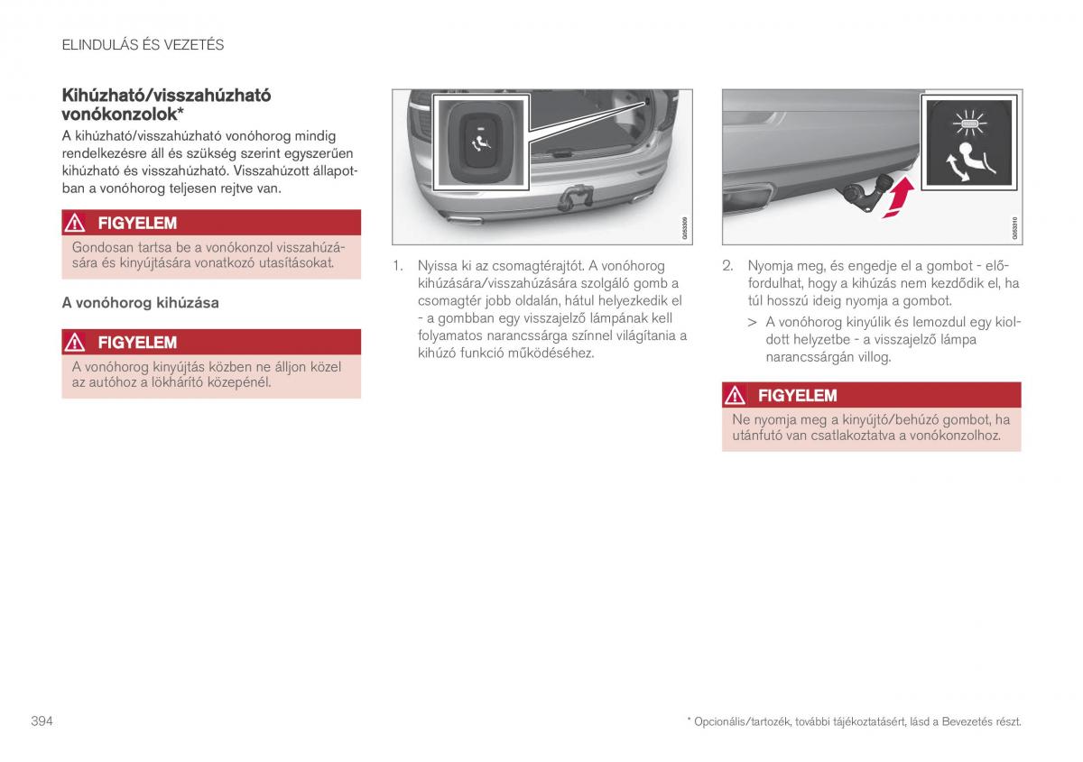 Volvo XC90 II 2 Kezelesi utmutato / page 396