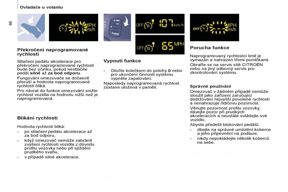 Citroen Berlingo Multispace II 2 navod k obsludze / page 68