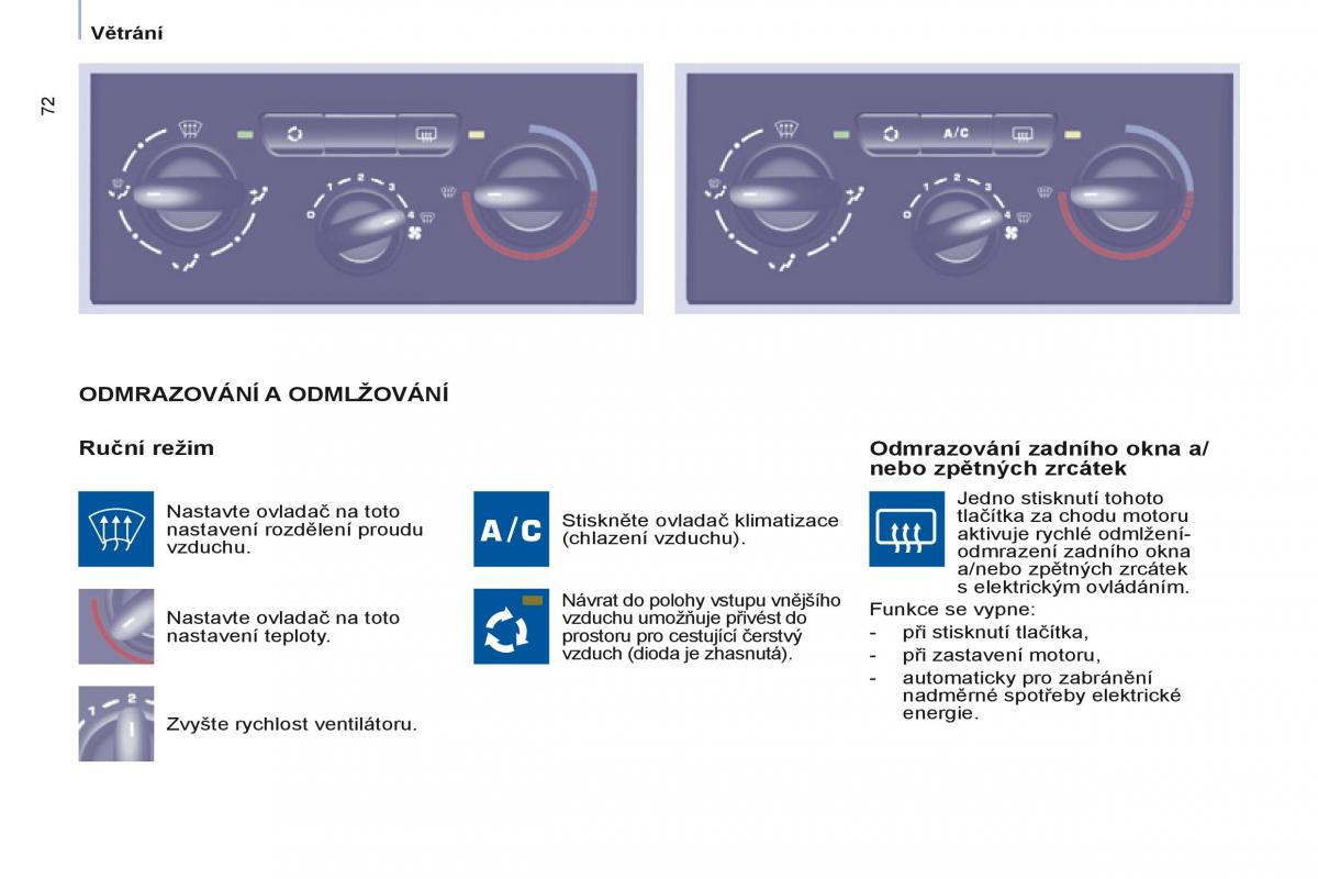 Citroen Berlingo Multispace II 2 navod k obsludze / page 74