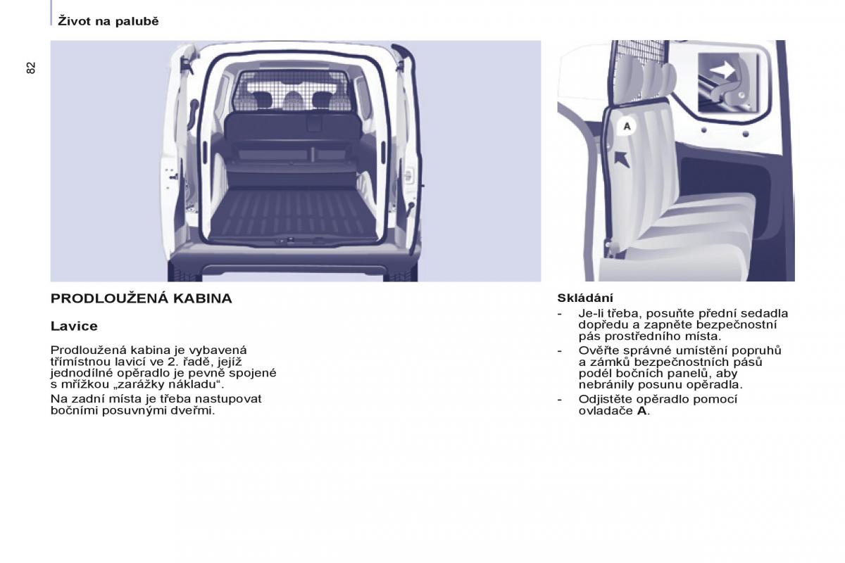 Citroen Berlingo Multispace II 2 navod k obsludze / page 84