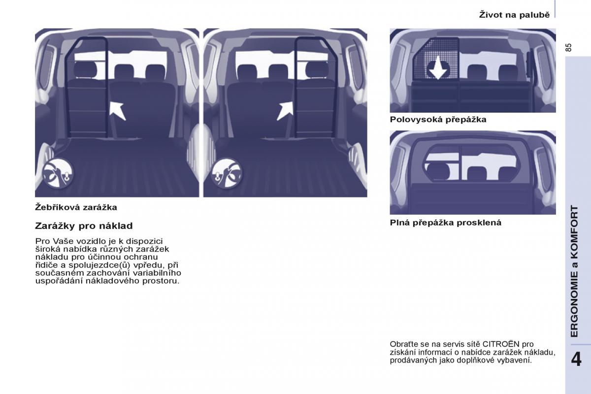 Citroen Berlingo Multispace II 2 navod k obsludze / page 87