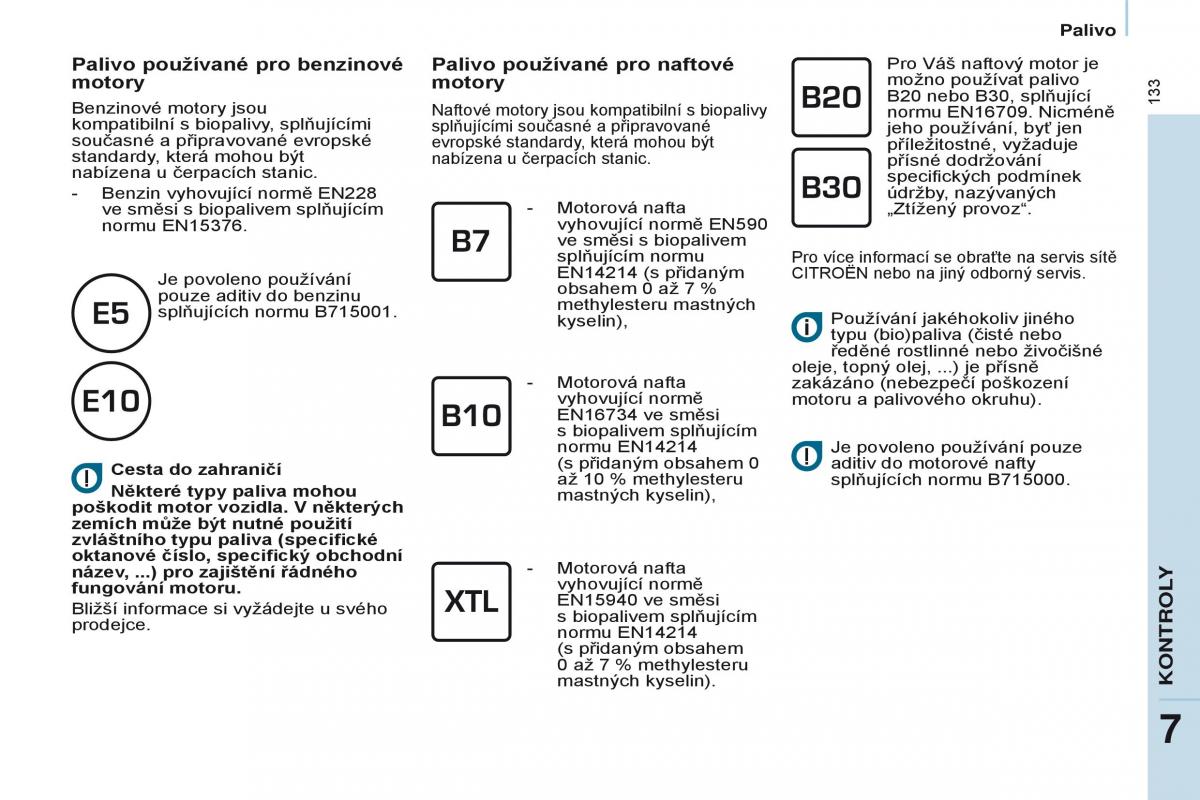 Citroen Berlingo Multispace II 2 navod k obsludze / page 135