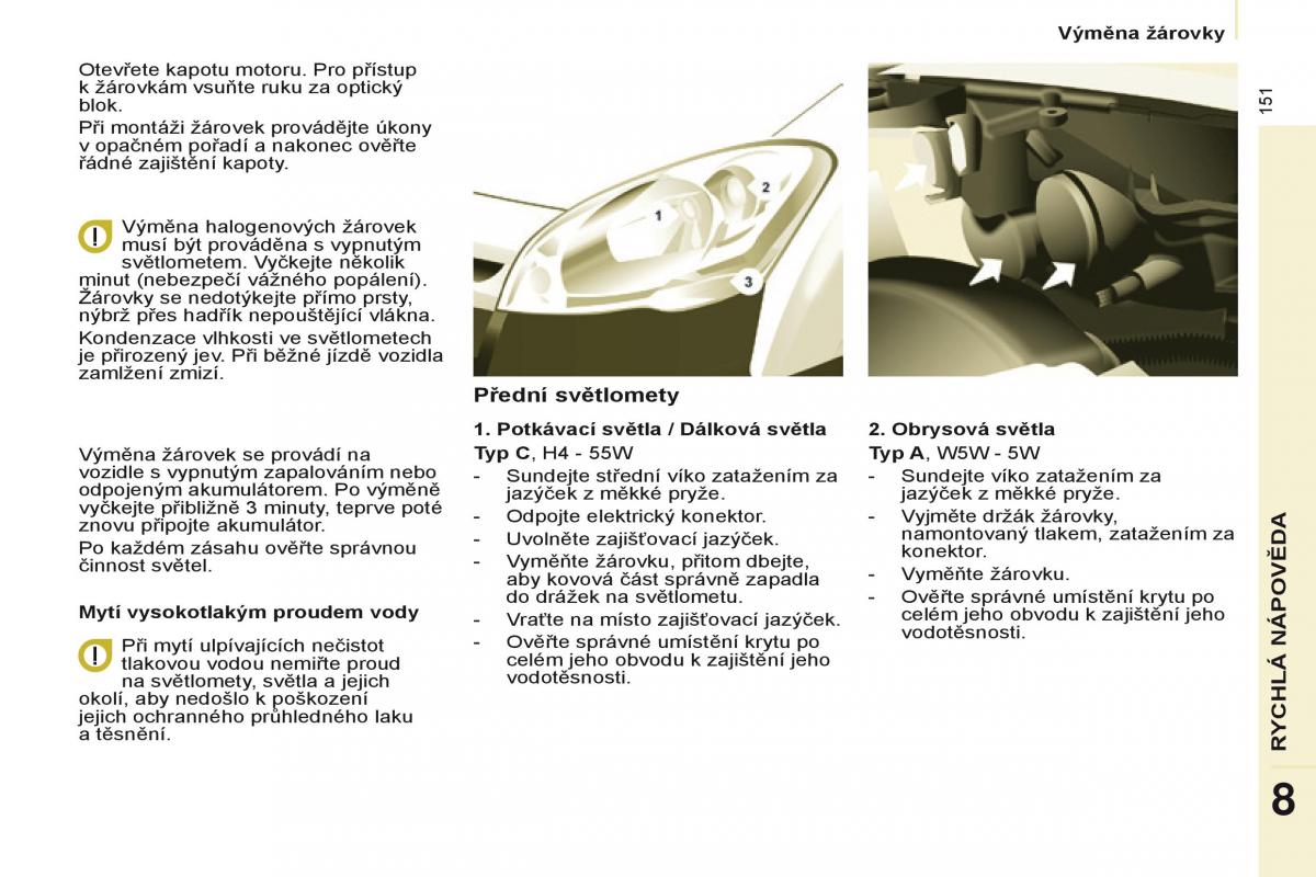 Citroen Berlingo Multispace II 2 navod k obsludze / page 153