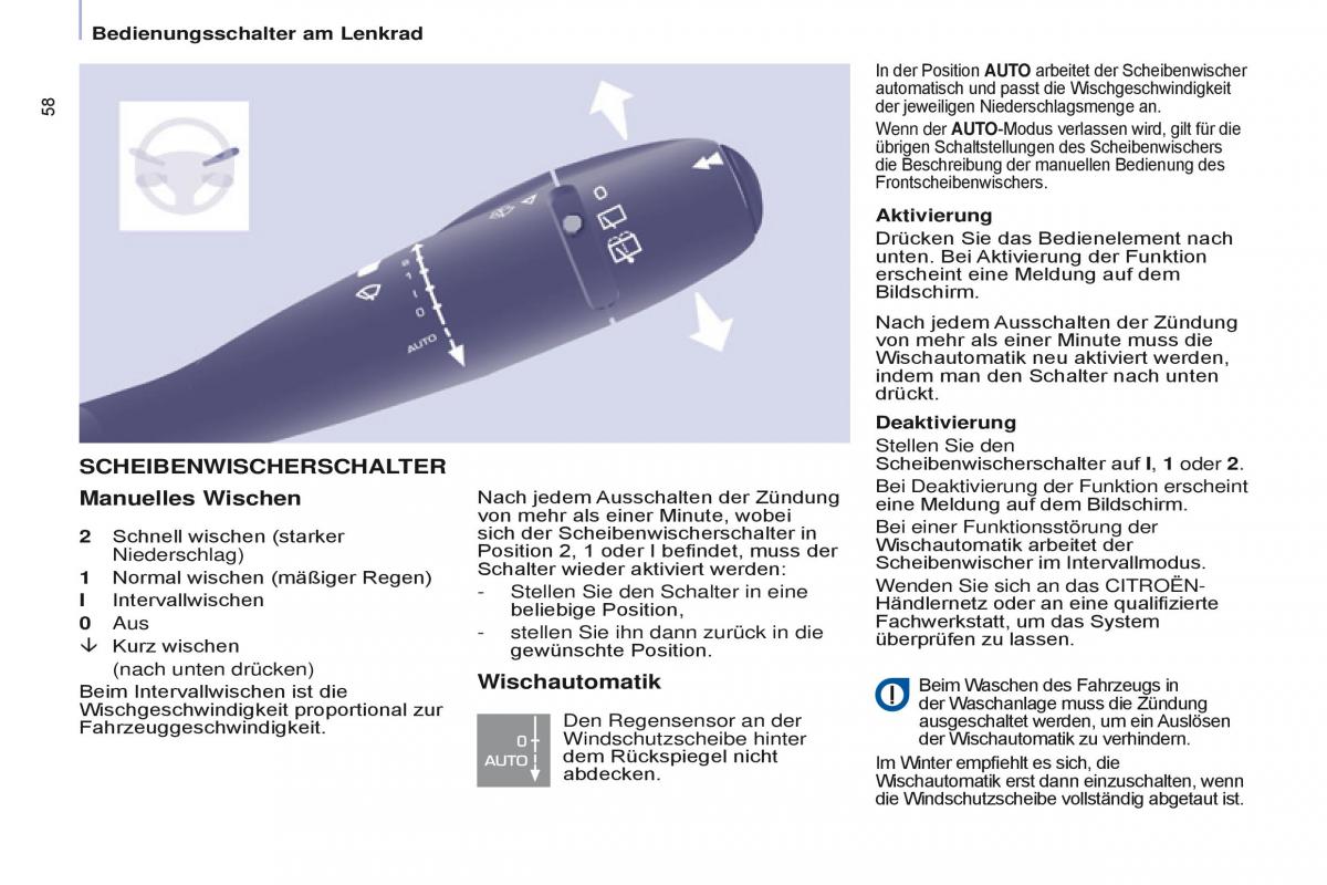 Citroen Berlingo Multispace II 2 Handbuch / page 60