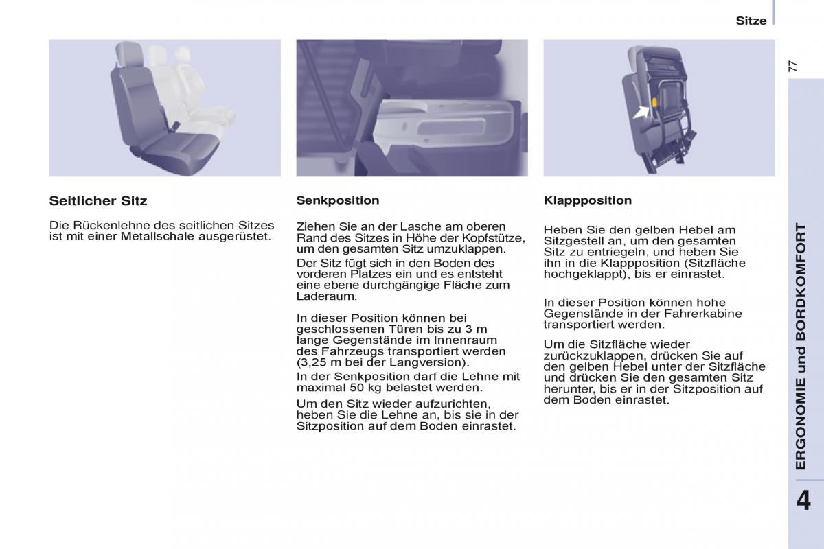 Citroen Berlingo Multispace II 2 Handbuch / page 79