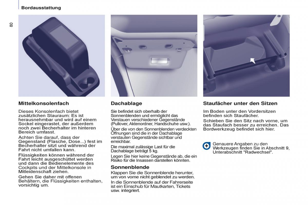 Citroen Berlingo Multispace II 2 Handbuch / page 82