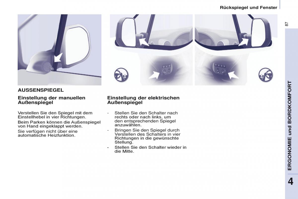 Citroen Berlingo Multispace II 2 Handbuch / page 89