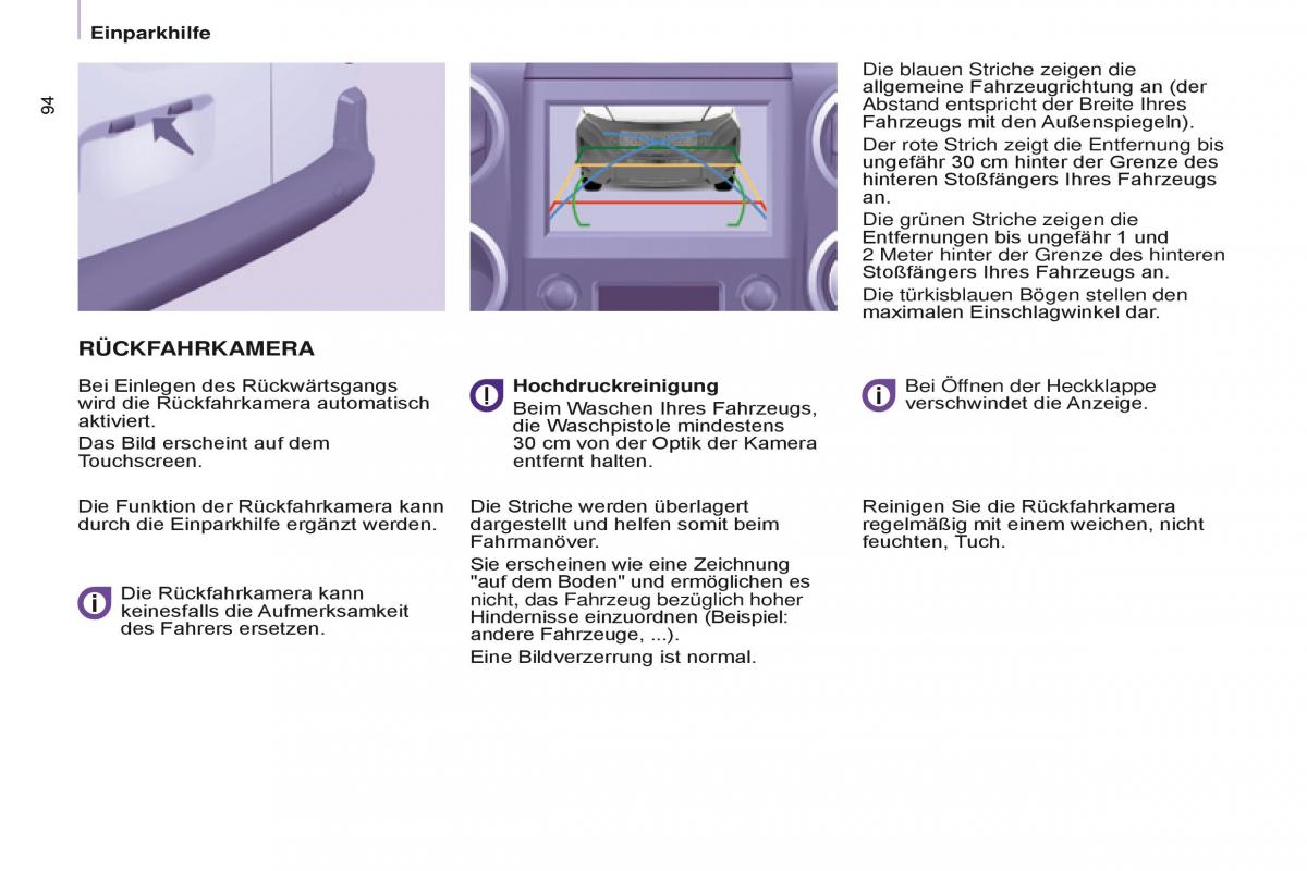 Citroen Berlingo Multispace II 2 Handbuch / page 96