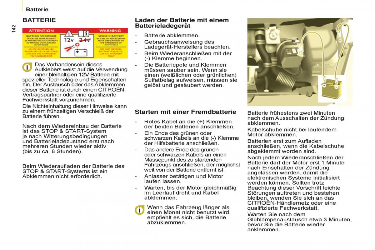 Citroen Berlingo Multispace II 2 Handbuch / page 144