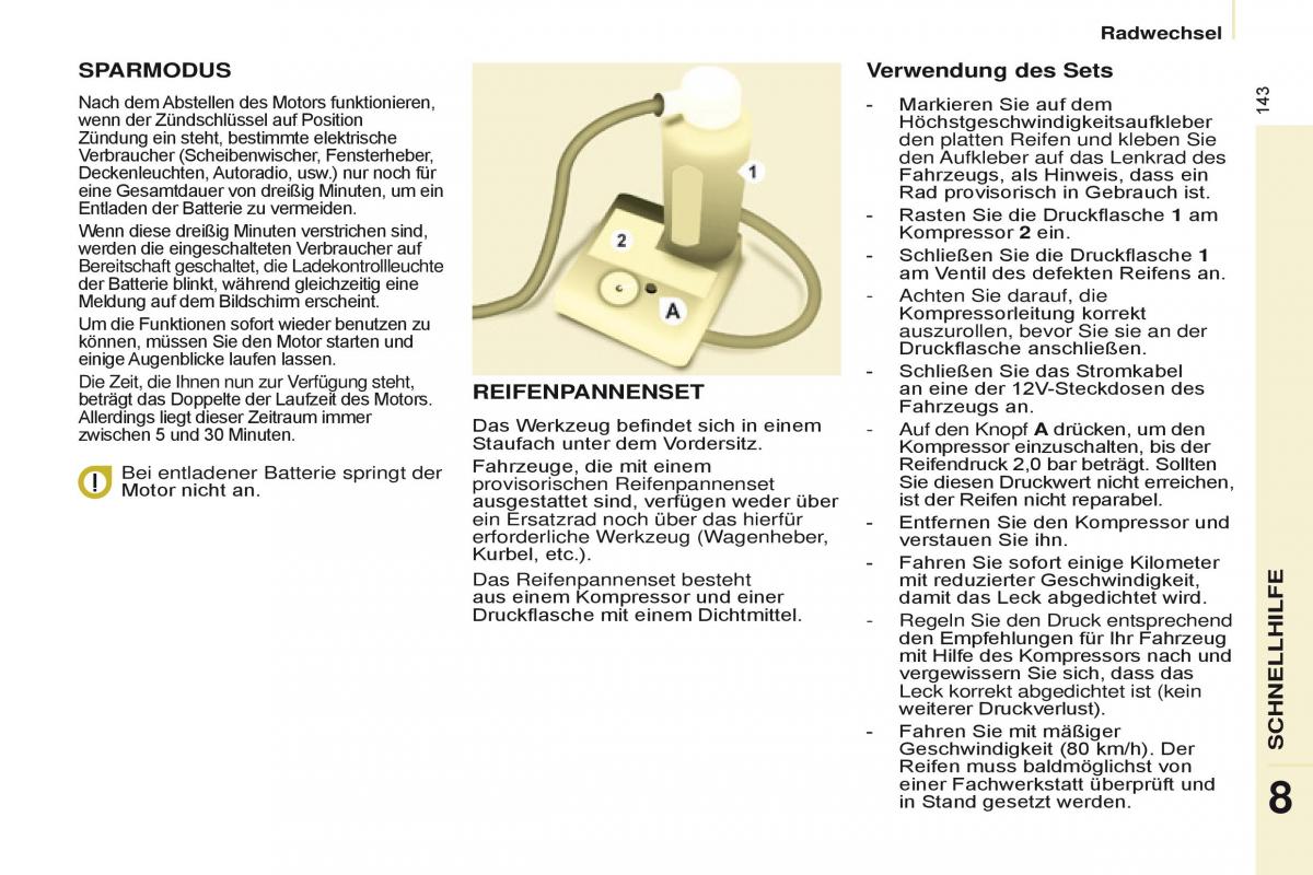 Citroen Berlingo Multispace II 2 Handbuch / page 145