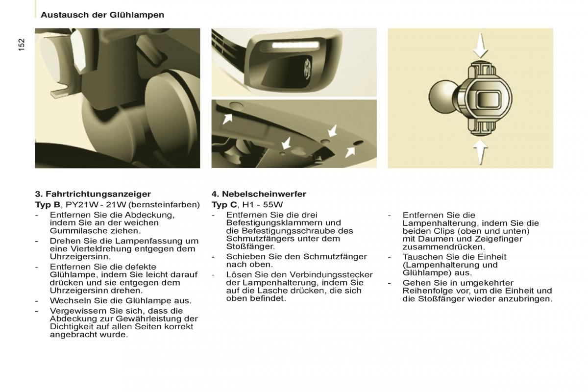 Citroen Berlingo Multispace II 2 Handbuch / page 154