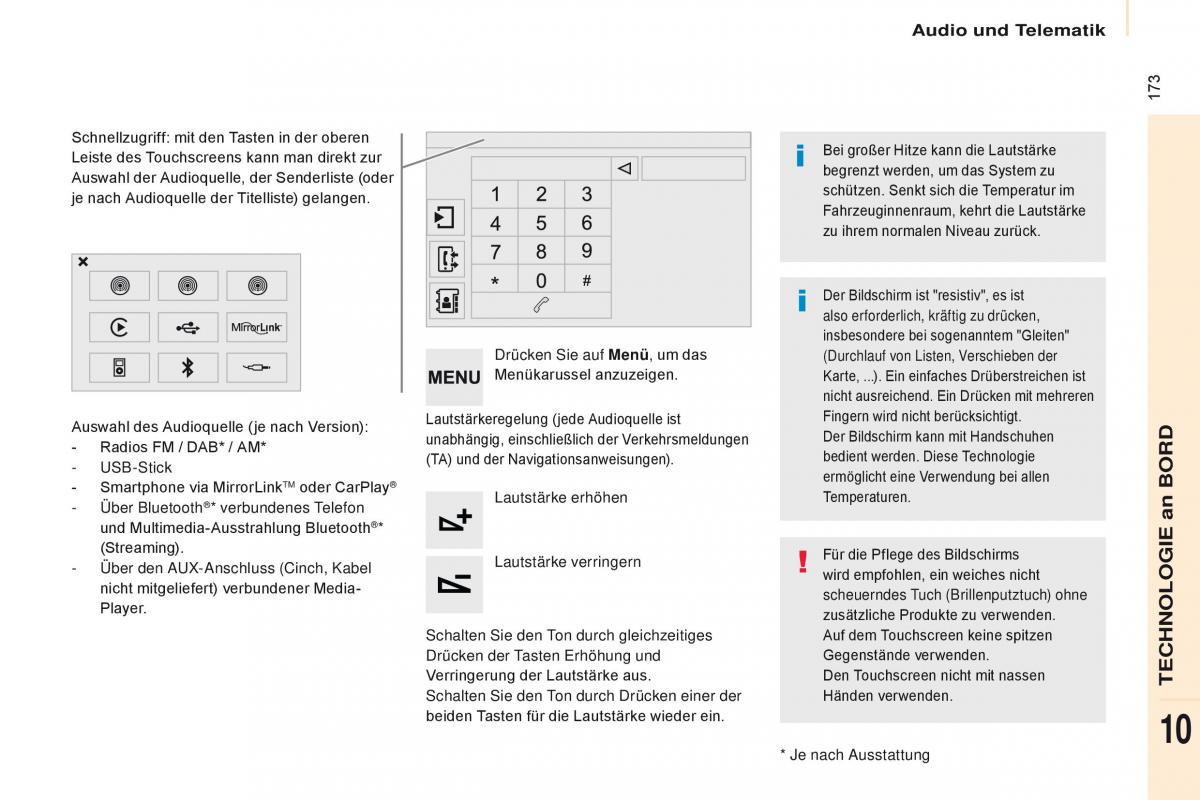 Citroen Berlingo Multispace II 2 Handbuch / page 175