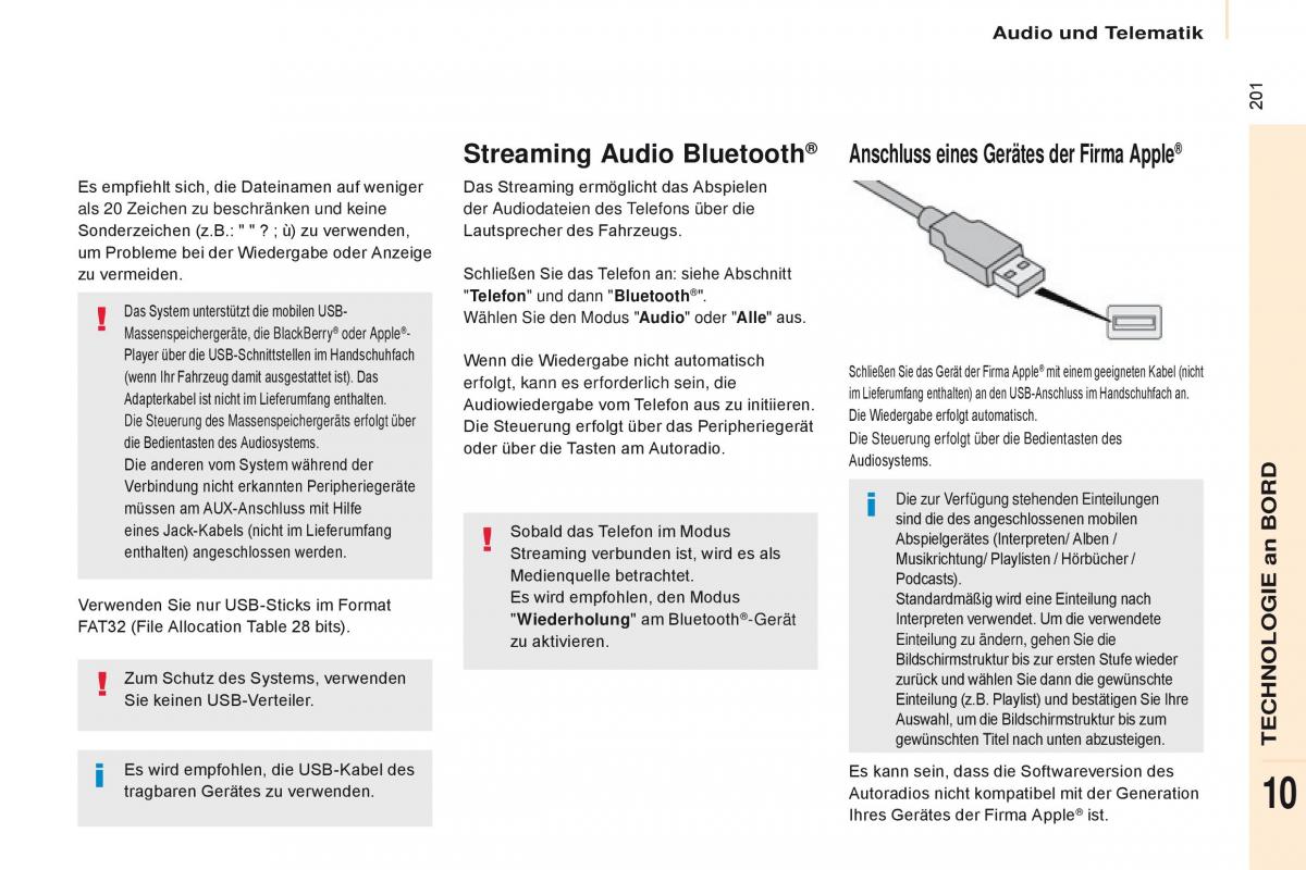 Citroen Berlingo Multispace II 2 Handbuch / page 203