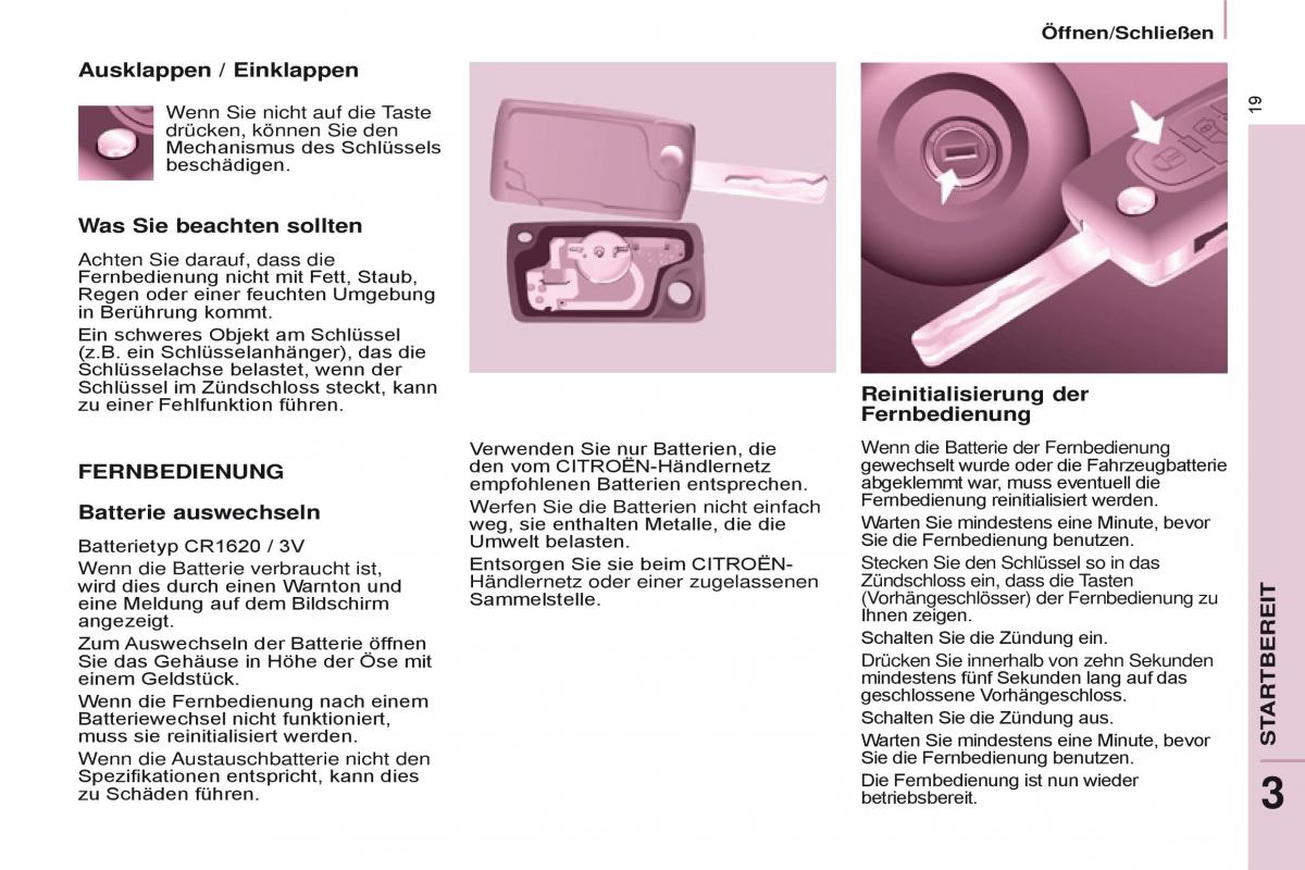 Citroen Berlingo Multispace II 2 Handbuch / page 21