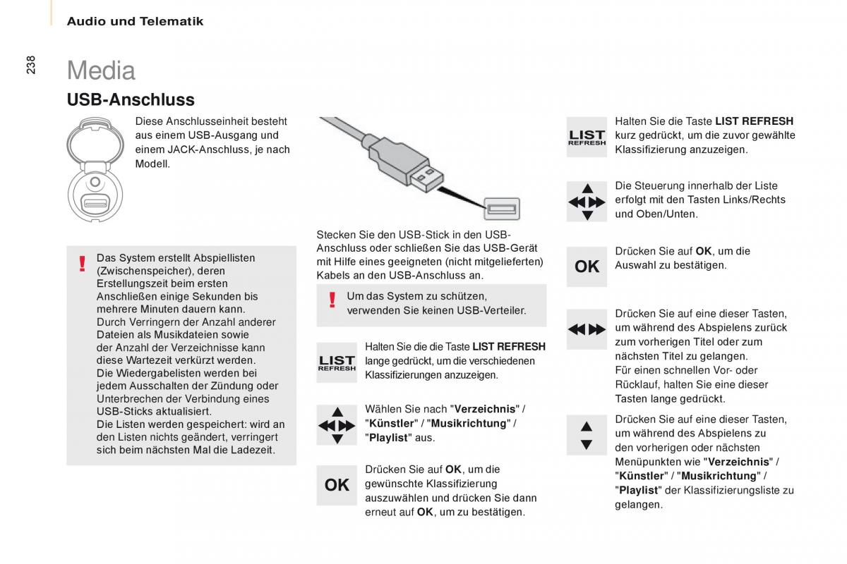 Citroen Berlingo Multispace II 2 Handbuch / page 240