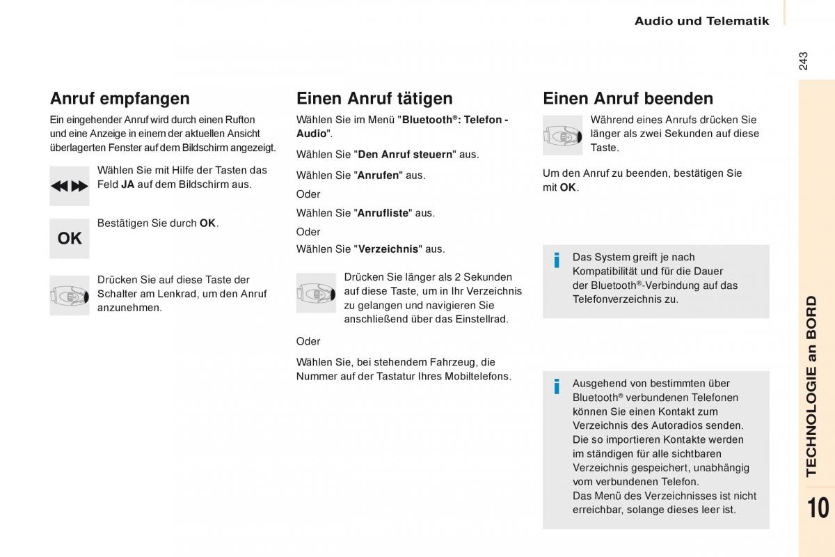 Citroen Berlingo Multispace II 2 Handbuch / page 245