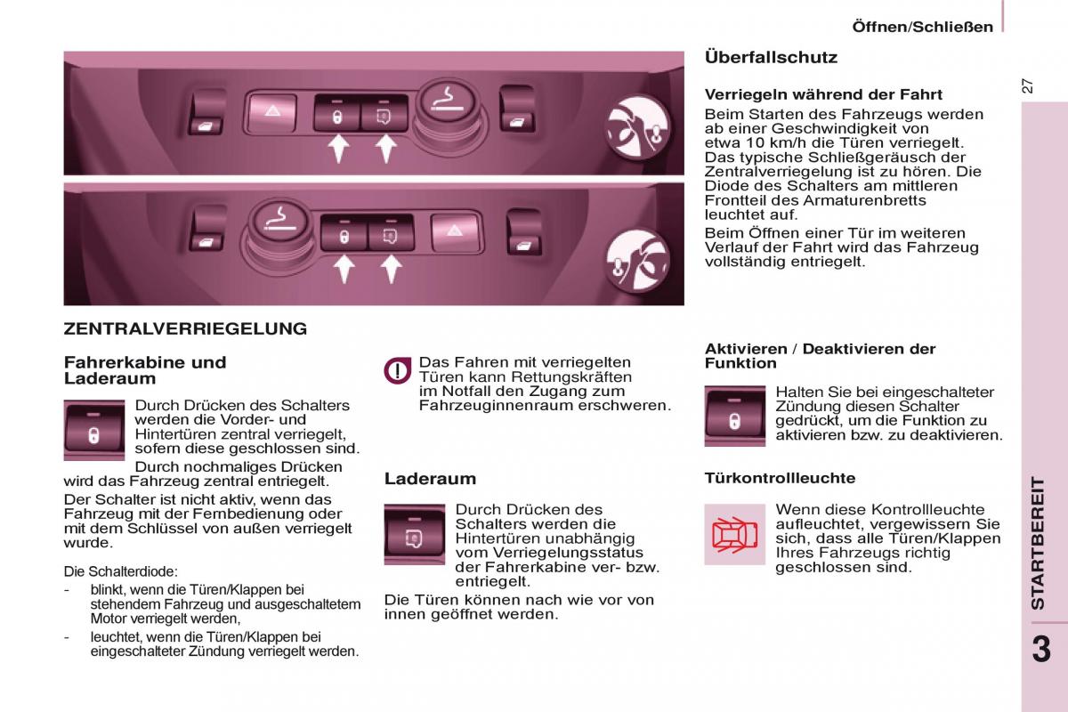 Citroen Berlingo Multispace II 2 Handbuch / page 29