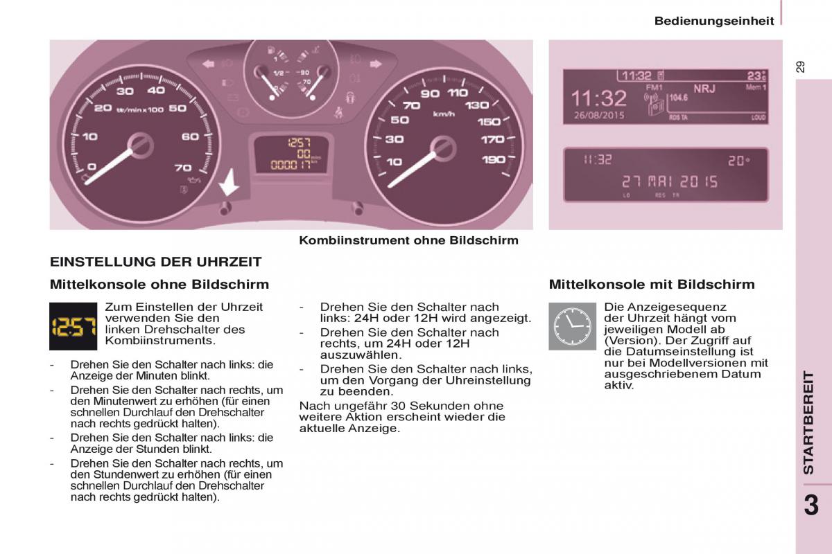 Citroen Berlingo Multispace II 2 Handbuch / page 31