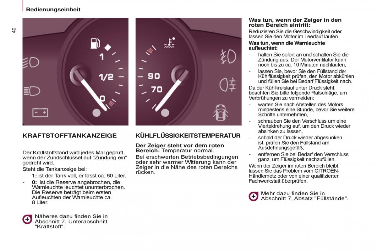 Citroen Berlingo Multispace II 2 Handbuch / page 42