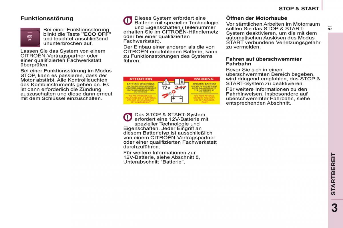 Citroen Berlingo Multispace II 2 Handbuch / page 53