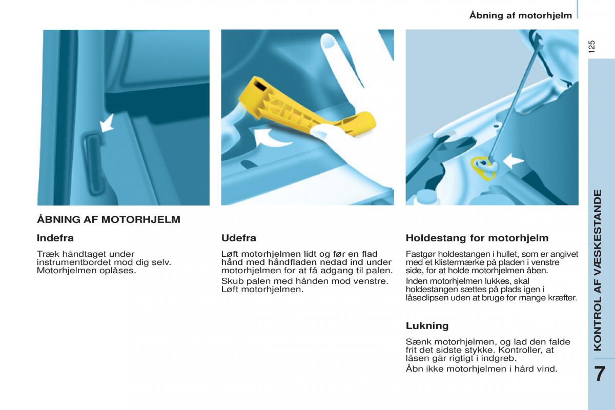 Citroen Berlingo Multispace II 2 Bilens instruktionsbog / page 127