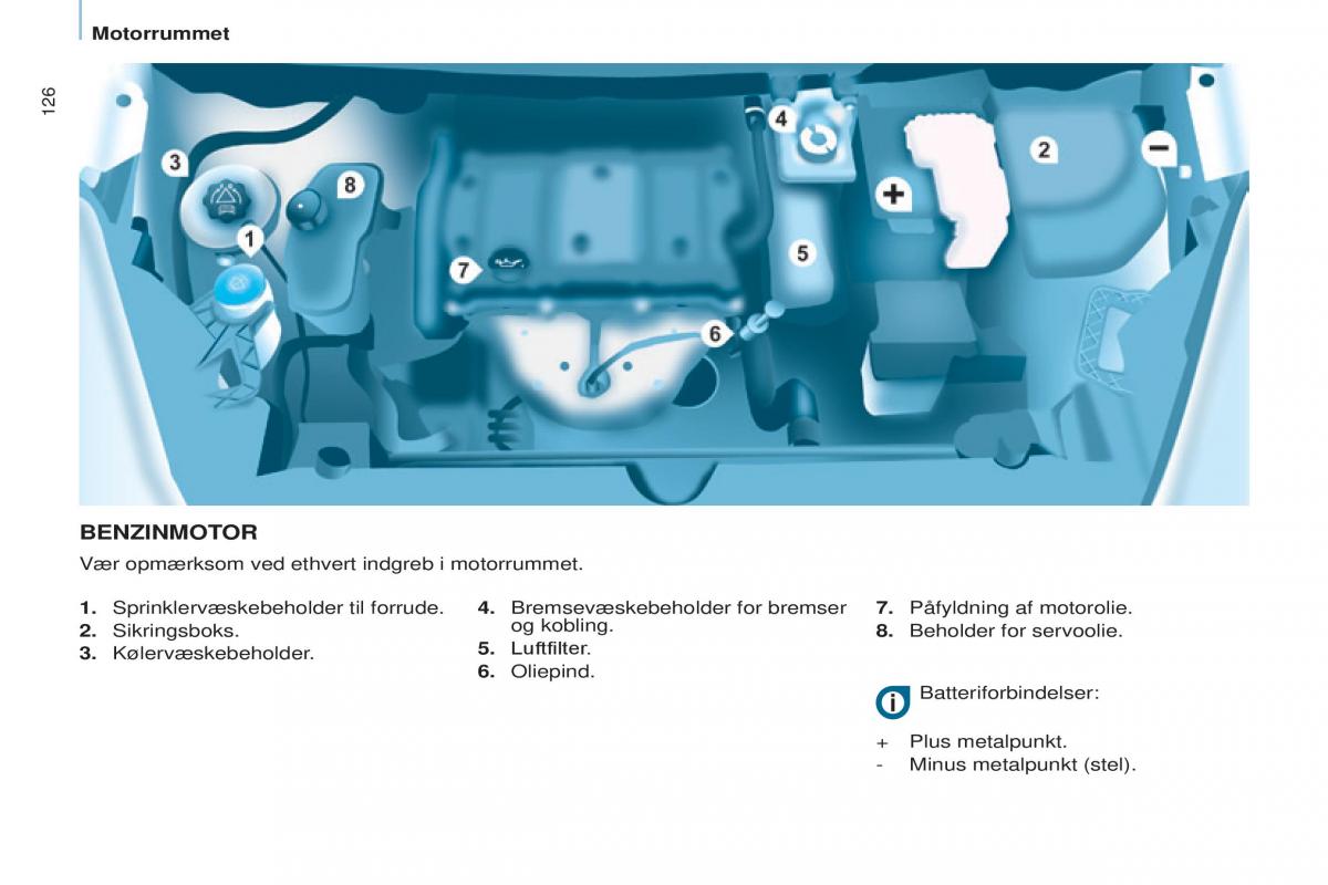 Citroen Berlingo Multispace II 2 Bilens instruktionsbog / page 128