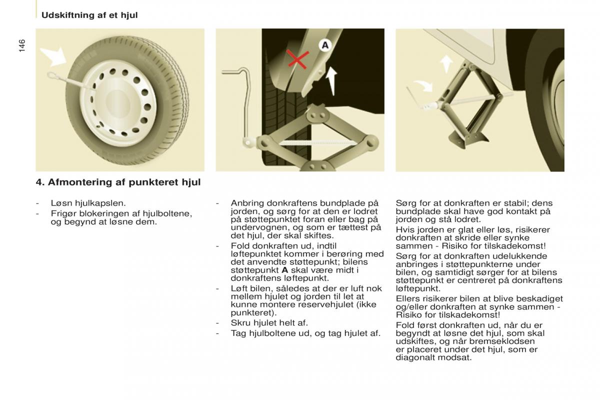 Citroen Berlingo Multispace II 2 Bilens instruktionsbog / page 148