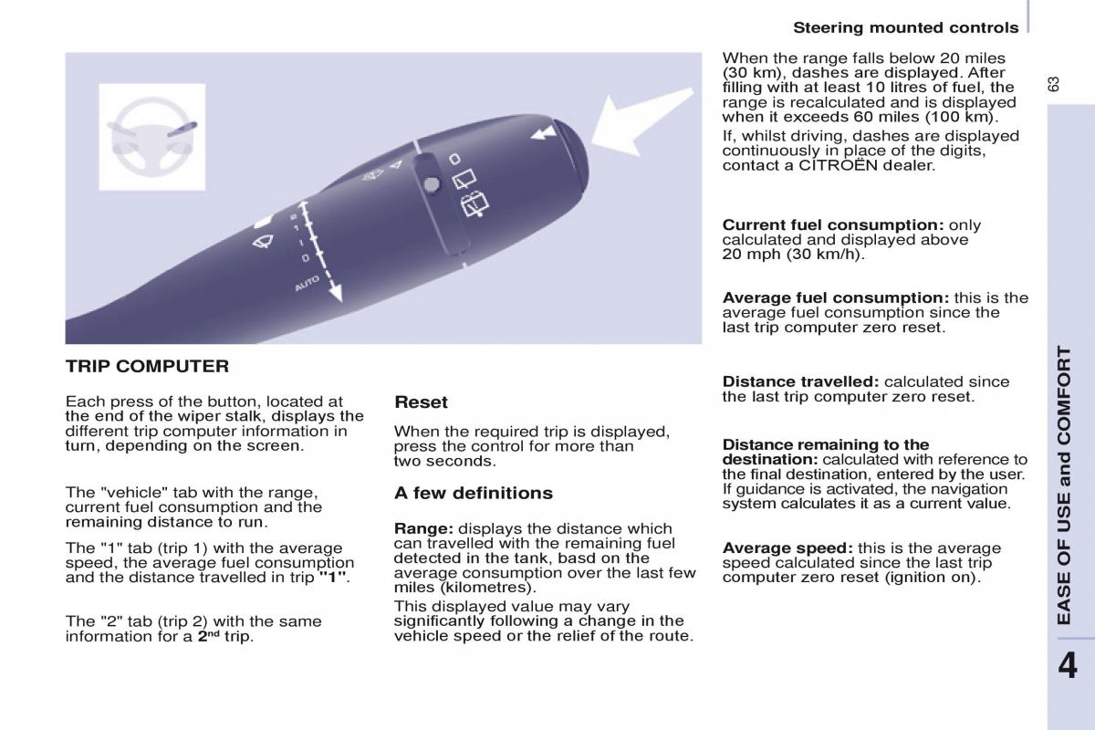 Citroen Berlingo Multispace II 2 owners manual / page 65