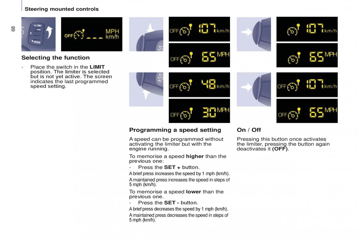 Citroen Berlingo Multispace II 2 owners manual / page 70