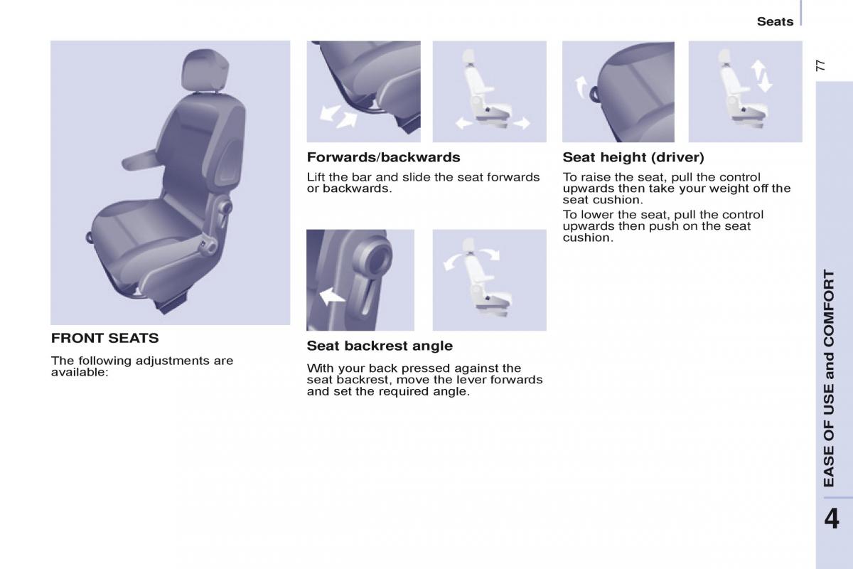 Citroen Berlingo Multispace II 2 owners manual / page 79