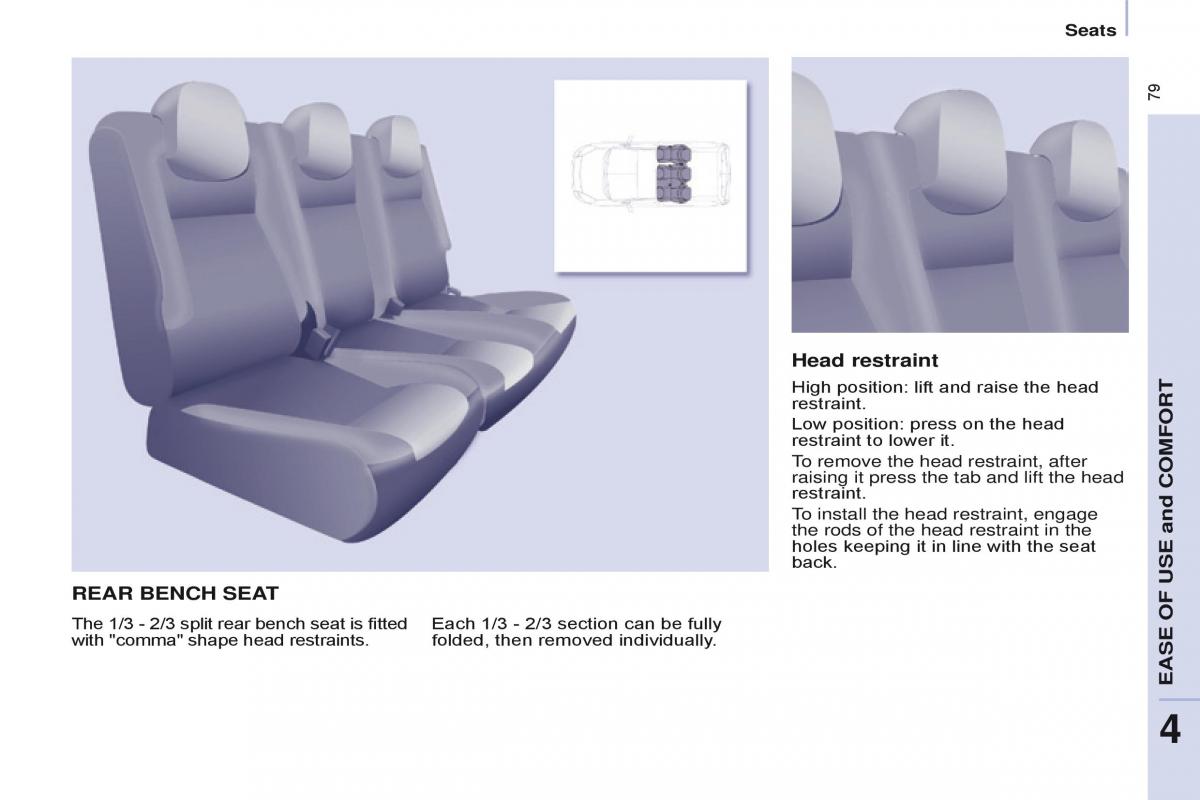 Citroen Berlingo Multispace II 2 owners manual / page 81