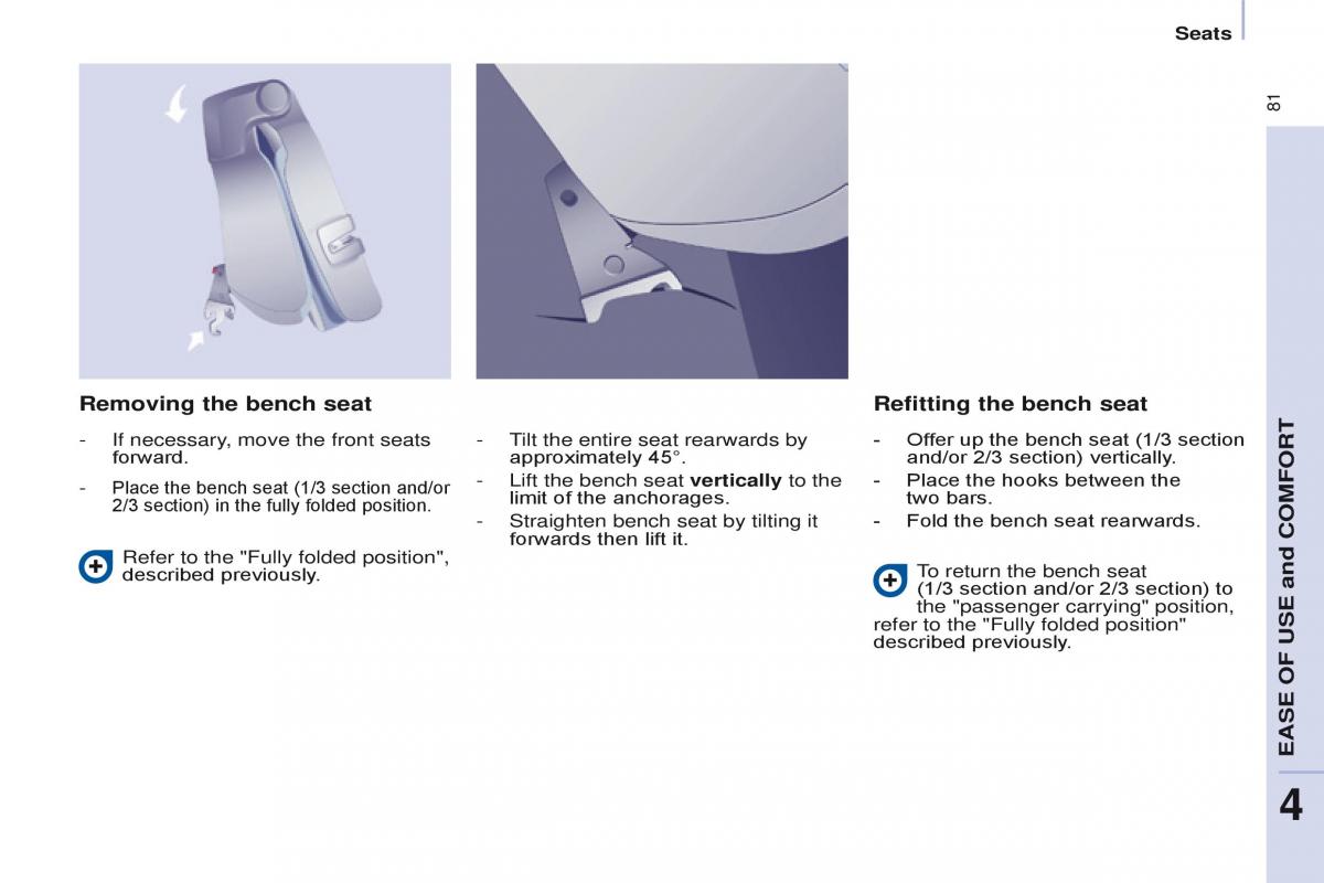 Citroen Berlingo Multispace II 2 owners manual / page 83